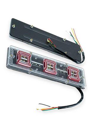 Фонарь грузового прицепа задний led (29 см) g-wd26 (12v) megalight