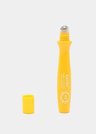 Омолаживающая сыворотка-роллер для кожи вокруг глаз 24 k gold 18 ml