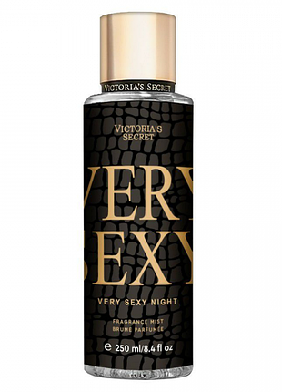 Парфумований спрей для тіла victoria's secret very sexy night 250 мл