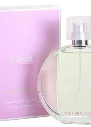 Жіноча туалетна вода chanel chance eau fraiche 100 мл