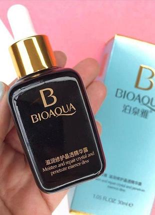 Сироватка для обличчя bioaqua moisten and repair crystal and penetrate essence dew