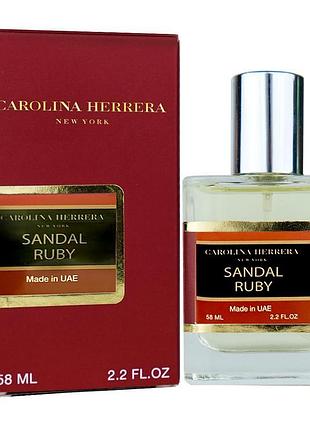 Carolina herrera sandal ruby perfume newly унисекс 58 мл
