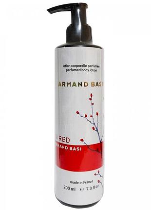 Парфумований лосьйон для тіла armand basi in red 200 мл