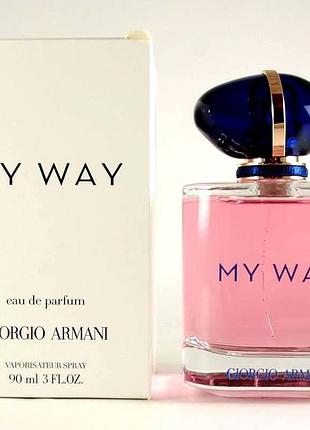 Giorgio armani my way edp 90ml tester