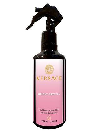 Парфумований спрей для дому versace bright crystal brand collection 275 мл