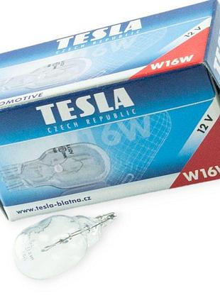 Автолампа бц 12v 16w w2.1х9.5d tesla