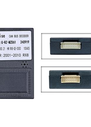 Перетворювач сигналу серії qiv адаптер can-bus mazda qbr mz2622 (rz-mzd61)