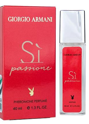 Giorgio armani si passione pheromone parfum женский 40 мл
