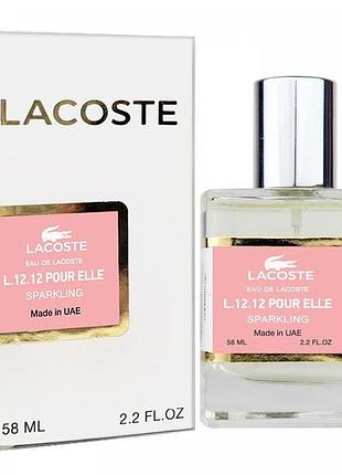 Lacoste eau de lacoste l.12.12 pour elle sparkling perfume newly женский 58 мл