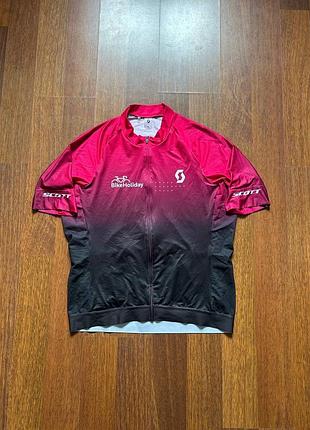 Scott velo jersey cycling футболка чоловіча спортивна велосипедна оригінал б у