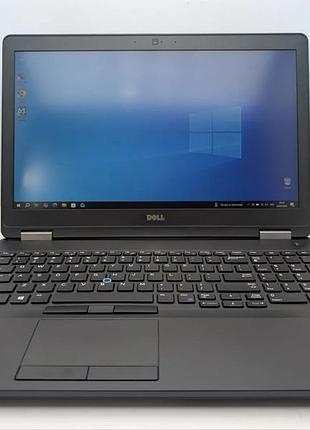 Ноутбук б-класс dell latitude e5570 / 15.6" (1920x1080) ips / intel core i7-6820hq (4 (8) ядра по 2.7 - 3.6 ghz) / 8 gb ddr4 / 256 2