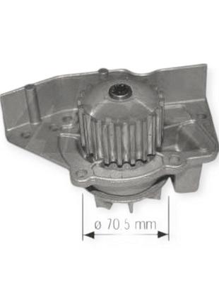 Помпа fiat scudo, ducato, boxer 1.9td (1994-2002) (насос водяний) airtex