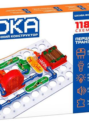 Конструктор электронный doka 118 схем