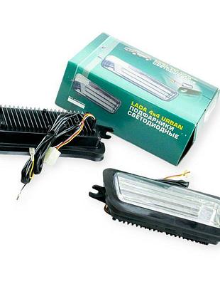 Подфарник 21214 передние led (lexus стиль) светлый (к-кт 2 шт) autolight
