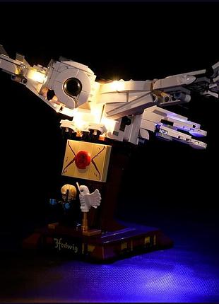 Набор подсветки, brickbling для lego 75979 hedwig, белый led usb 5v, медный кабель, простая установка, декор