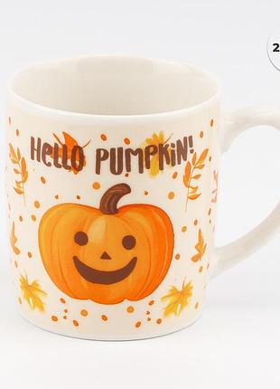 Кружка з ложечкою "hello pumpkin!", 200 мл elisey