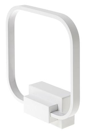 Світильник для ванної настінний накладний led bl-378w/6w wh brille 26-420