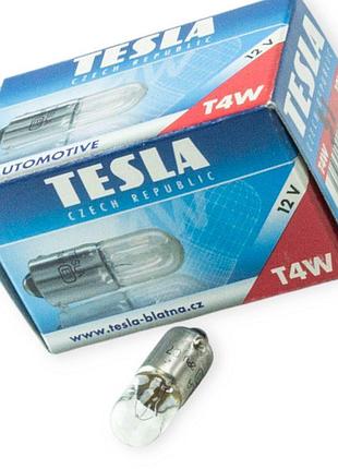 Автолампа a 12v t4w ba9s tesla