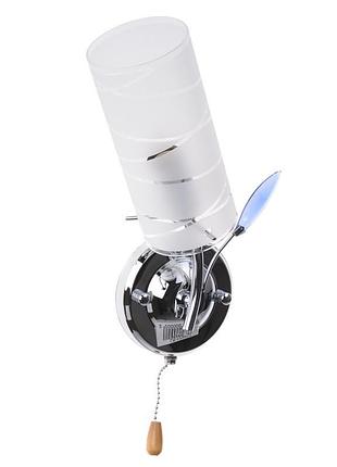 Бра настінне накладне з вимикачем класичне lk-173w/1 brille yl75