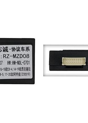 Перетворювач сигналу серії qiv адаптер can-bus mazda qbr mz2615 (rz-mzd08)