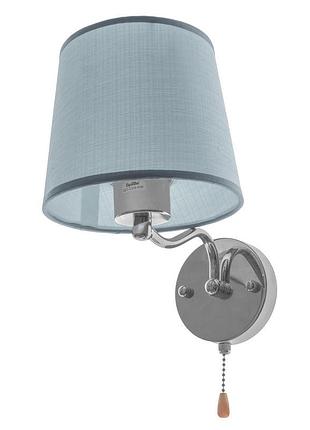 Бра настенное накладное классическое с абажуром bkl-650w/1 e27 ch brille 29-019