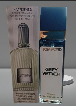 Чоловіча парфумована вода grey vetiver 40 мл (тестер)