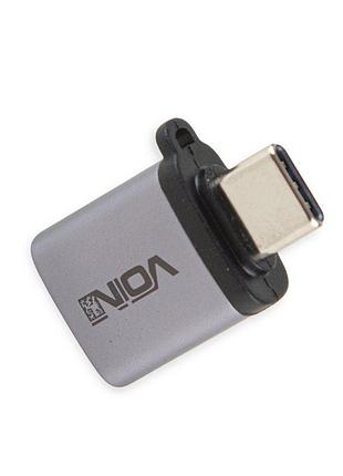 Адаптер для кабеля вход usb - type-c выход 3,0а voin 3