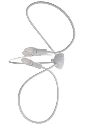 Бра настенное накладное в спальню на гибкой ножке bl-423w/3 e14 wh brille 26-453
