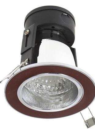 Светильник потолочный врезной vdl-30/11 brown/chr