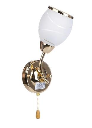 Бра настінне накладне з вимикачем класичне lk-177w/1 brille yl94