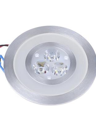 Светильник точечный led-103a/3w+1,5w blue cw 38