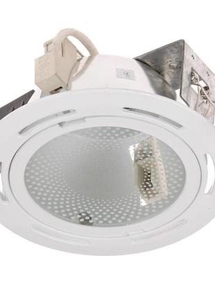 Светильник downlight потолочный встроенный dl-10 wh (j118 мм rx7) brille 166036