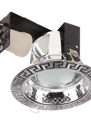 Светильник downlight потолочный встроенный dl-26/1 chr e27 brille 166634