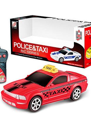 Іграшка машинка на радіокеруванні taxi зі світлом та звуком для дітей (zj23087-90)