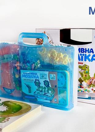 Мозаика на шурупах с карточками 4в1 m 5597