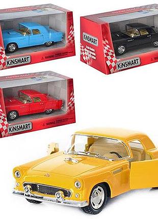 Машинка коллекционная ford thunderbird kt5319w, инерционная