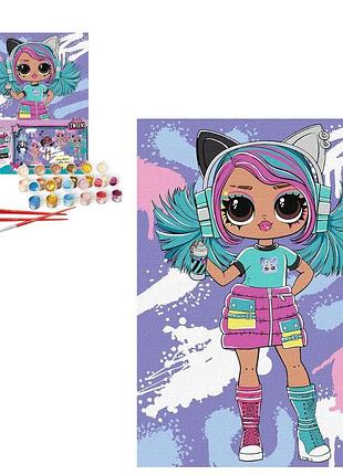 Набор для росписи для детей "tweens lol skate dance emma emo" 30х40 см (kho1212)