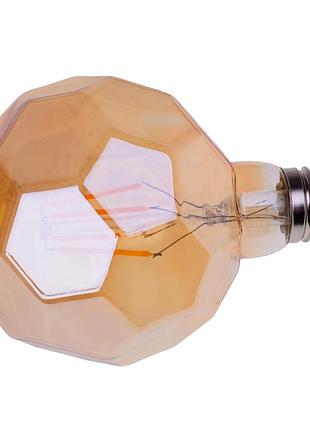 Лампа світлодіодна led 6w e27 cog ww lb amber 220v