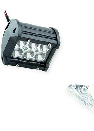 Фара дополнительная led прямоугольная 100х75х65 (д, в, ш) 60w 20smd комбинированный н11 blaskar