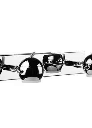 Светильник потолочный спот поворотный led светодиодный накладной htl-139/2*3w chr brille l38-058