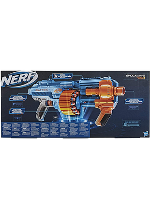 Бластер нерф елит шоквейв nerf elite 2.0 shockwave rd-15 blasterhasbro (e9527) 5