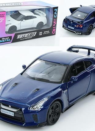 Машина металева інерційна nissan gt-r2017 as-3098 автосвіт