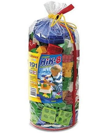 Конструктор дитячий великоблочний "нік-8" шита кулька