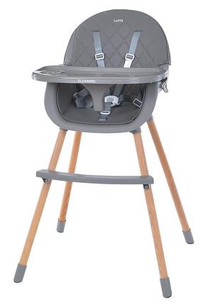 Стульчик для кормления регулируемый me 1111 lumi gray