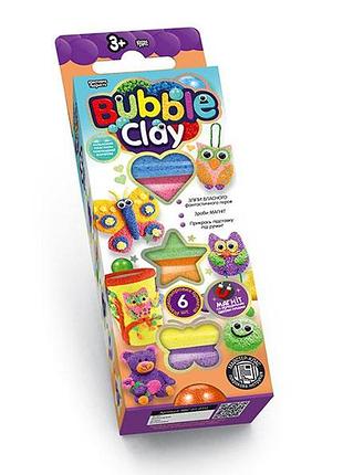 Пенопластовый пластилин bubble clay укр bbc-01-01u 02u