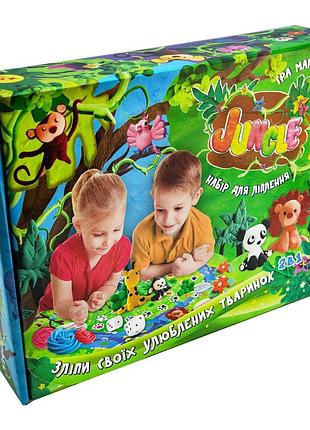 Набор массы для лепки strateg jungle на украинском языке (71409)