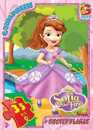 Пазлы тм "g-toys" из серии "софия прекрасна", 35 эл.