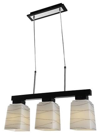 Люстра подвесная деревянная e27 40w bk (bkl-336s/3) brille 180653