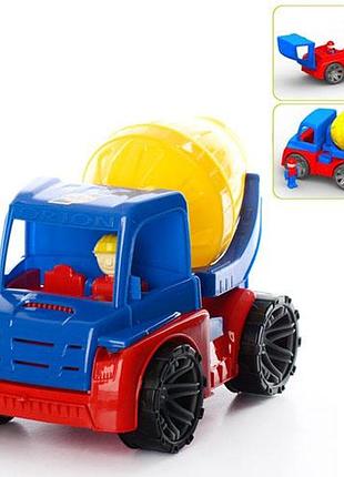 Авто бетоносмеситель м4 – игровой строительный грузовик (294)