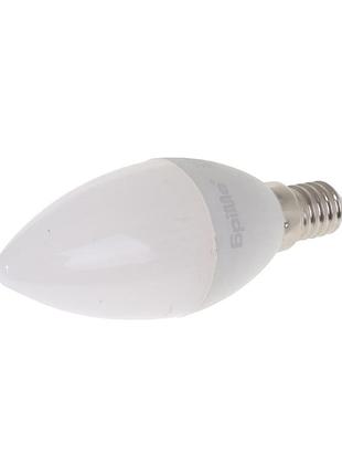 Лампа диммируемая светодиодная led 5w e14 nw c37 dim 220v